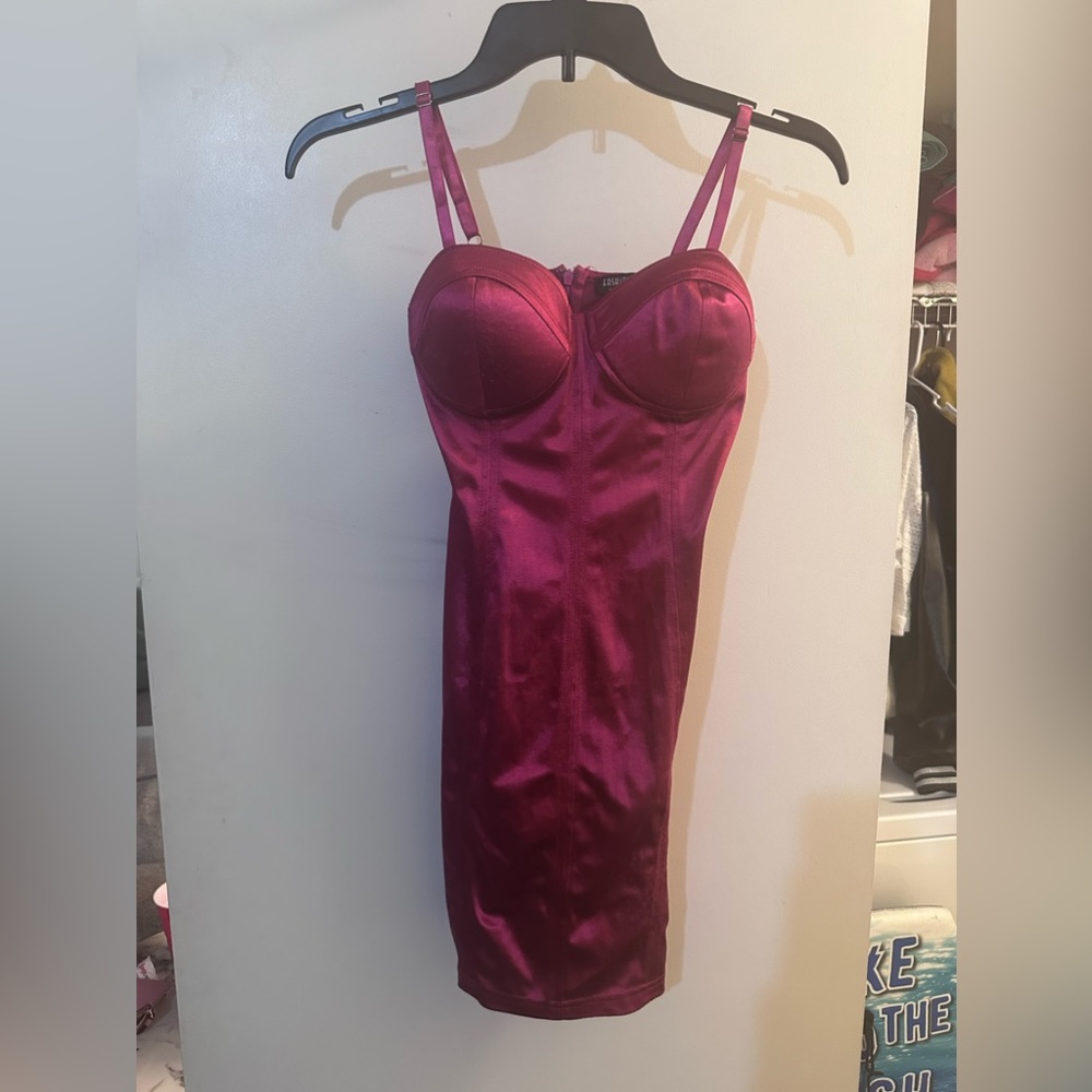 Purple FASHIONOVA PARTY DRESS SIZE XS